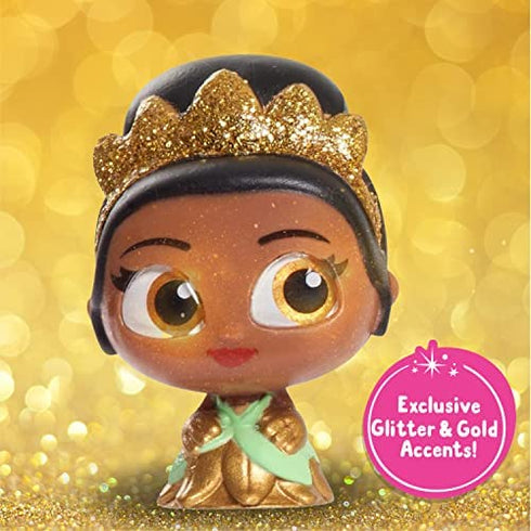 Disney Doorables Glitter and Gold Princess Collection Peek, Includes 8 Exclusive Mini Figures, Styles May Vary, by Just Play