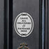 SmartSign “Leave All Deliveries & Packages Here” Diamond Plate Door Sign | 4" x 5" Aluminum