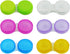 WFPLUS 30 Pack Colorful Contact Lens Case - Bulk Eye Lense Cases, Holder Container Case