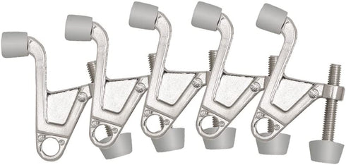 Design House 181834 Jumbo Hinge Pin Door Stop, 5-Pack, Satin Nickel