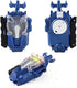 Konikiwa Battling Sparking String Launcher, Brave Valkyrie Top Burst Launcher Set, Left and Right Spin String Launcher Grip Compatible with All Bey Burst Series - Blue