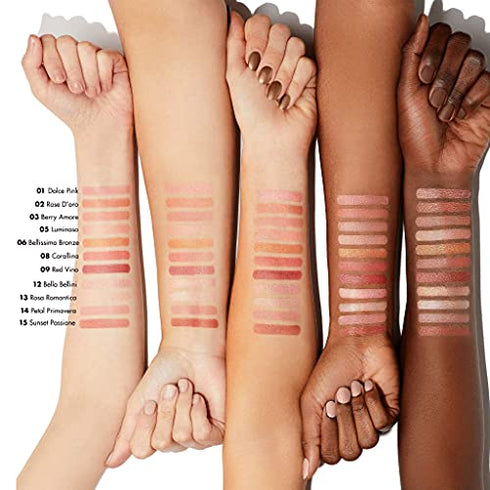 Milani Baked Blush - Bella Bellini (0.12 Ounce) Vegan, Cruelty-Free Powder Blush - Shape, Contour & Highlight Face for a Shimmery or Matte Finish