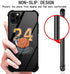 ZHEGAILIAN iPhone 12 Pro Max Case,Mamba Basketball 24 iPhone 12 Pro Max Cases for Men/Boys,UNBreak Reinforced Corners Back Cover Soft TPU Bumper Frame Full Body Case Designed for iPhone 12 Pro Max