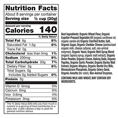 Annie's Organic Assorted Crackers and Pretzels Snack Mix, 9 oz