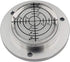 XMLEI Aluminum Alloy universal level Mini Level Round Bubble Spirit Level Diameter 50mm Height 11.5mm?1PCS? (white)