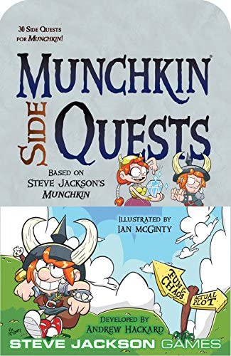 Steve Jackson Games SJG4264 Munchkin Side Quests Games