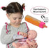 The New York Doll Collection Baby Doll Accessories, Doll Magic Bottles & Doll Feeding Set in A Bag, Multicolor