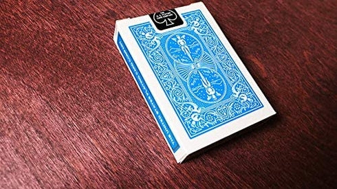 Murphy's Magic Bicycle Poker Size Turquoise Back Playing Cards, 1 Joker Included