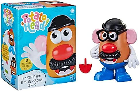 Potato Head Mr. Potato Head Classic Toy For Kids Ages 2 and Up, Includes 13 Parts and Pieces to Create Funny Faces
