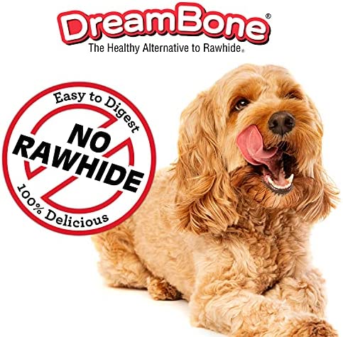 DreamBone Mini Chicken-Wrapped Chews 15 Count, Rawhide-Free Chews For Dogs