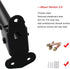 PHUNAYA Bike Hanger Wall Mount Bike Hook Horizontal Foldable Bicycle Holder Garage Bike Storage Bicycle Hoist Heavy Duty Screws