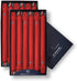 Colonial Candle Unscented Taper Candle, Classic Collection, Red, 10 in, Pack of 12 - Up to 8 Hours Burn