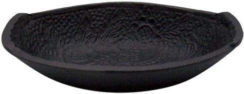 47th & Main Cast Iron Bowl 6 x 4-inches, Ornate Oval