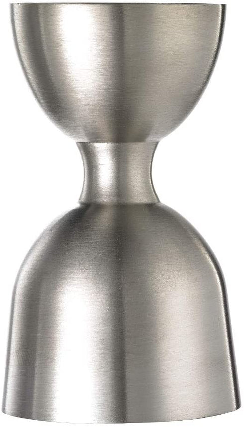 Barfly Heavy-Duty Straight Rim Bell Jigger, 1 oz x 2 oz, Stainless Steel