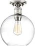 Progress Lighting P350046-104 Hansford Close-to-Ceiling, Polished Nickel
