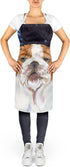 Caroline's Treasures SS8447APRON Starry Night English Bulldog Apron Polyester Cloth Adult Bib Styled Washable Kitchen Apron, Large, Multicolor