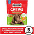 Milk-Bone Gnaw Bones Rawhide Free Dog Chew Treats, Chicken, 5 Small/Medium Knotted Bones