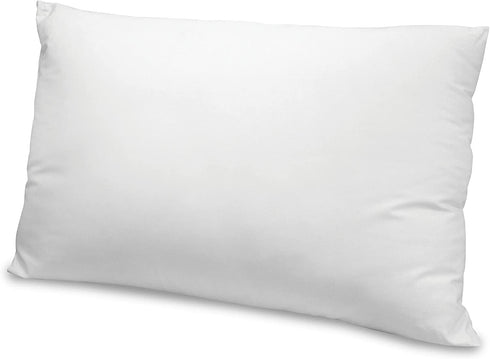 SensorPEDIC Value SofLOFT Fiber Filled Standard Bed Pillow with Cotton Cover, White