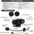 FreedConn Motorcycle Helmet Bluetooth Intercom Kit, TCOM-SC Motorbike Helmet Intercom Interphone Headset, for 2 or 3 Riders, LCD Screen/FM Radio/Mobile phone/MP3/GPS Connective/Range 800m(1 Pack)