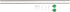 Amazon Basics Decorative 5/8" Curtain Rod with Round Finials, 48"-86", Kelly Green