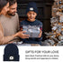 Beanie Hat with Light for Kids, USB Rechargeable Hands Free LED Headlamp Cap Winter Knitted Night Lighted Hat Flashlight