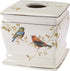 Avanti Linens Gilded Birds Collection, Tissue Cover, Ivory