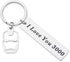 I Love You 3000 Keychain for Dad from Daughter Drive Safe Key Chain for Boyfriend Birthday Christmas Valentines Present from Girlfriend Gift for Father Day Graduation Couples Keyrings for Husband Wife