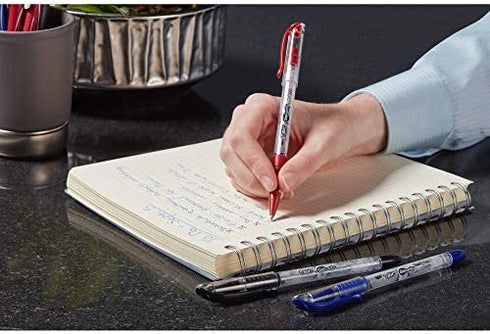 BIC Gel-ocity Smooth Stic Gel Pen, Fine Point (0.5mm), Black Ink, 36-Count, Vibrant and Smooth Gel Ink