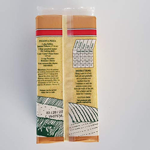 BELLINO Polenta Instant, 17.6 oz