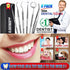 Dental Tools, Plaque Remover for Teeth, Professional Dental Hygiene Cleaning Kit, Stainless Steel Tooth Scraper Plaque Tartar Remover Cleaner, Dental Pick Scaler Oral Care Tools Set - with Case