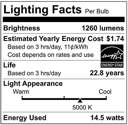 EcoSmart 120W Equivalent Daylight PAR38 Dimmable LED Flood Light Bulb (2-Pack)