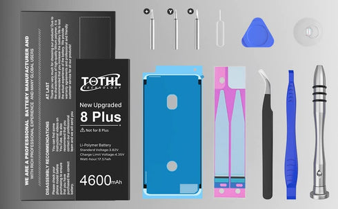 Battery for iPhone 8 Plus, (2022 New Version) New 0 Cycle Battery Replacement for iPhone 8 Plus A1864, A1897, A1898 with Complete Professional Repair Tools