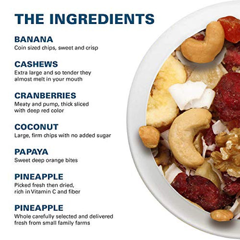 Power Up Trail Mix Trail Mix KetoFriendly PaleoFriendly NonGMO Vegan GlutenFree No Artificial Ingredients Gourmet Nut oz Bag, High Energy, 14 Ounce