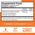 Turmeric Curcumin Capsules, Qunol 1000mg Extra Strength Supplement, Patented Hydro-Soluble Technology, Alternative to Turmeric Curcumin with Black Pepper, 120 Veggie Capsules