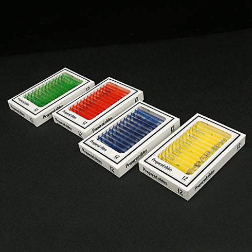48 Prepared Microscope Slides Set of Animals Insects Plants Flowers, Biological Learning Resource Specimens for Kids Beginner Classroom Basic Science Education