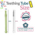 BEBECAN Teething Sticks for Babies - Infant Teething Relief for Teething Baby in 6 Vibrant Colors, Super Soft Silicone Baby Teethers, Teething Toys for Babies 0-6 Months
