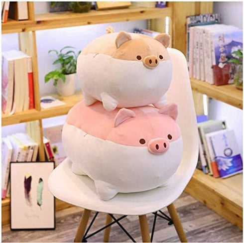 Auspicious Beginning Stuffed Animal Plush Pig Toy Pig Pillow Gifts for Kids/Couples Big Hugging Plush Pillow Stuffed Plush Pillow for Pig?15.8?