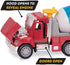 DRIVEN by Battat – Micro Cement Truck – Toy Cement Truck with Light and Sound Effects for Kids Age 4+ (Pack of 1)