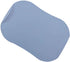doblé Non-Scratch Flexible Cutting Board for Chopping, Scratch Free Juice Grooves with Easy Grip Handle, Non-Slip Dishwasher Safe for Kitchen (Large (15.6" x 10.7"), Blue gray)