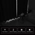 DWCN Blackout Curtains Room Darkening Thermal Insulated Bedroom Curtains Window Treatments , 42 x 45 inches Long, Set of 2 Grey Rod Pocket Drapes