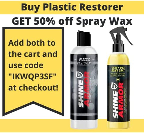 Car Wax with Carnauba Wax Liquid Spray Wax for Car Hybrid Hydrophobic Car Polish and Car Shine Spray Spray Wax Car Sealant & Paint Protection Fast Auto Car Wax Spray Coating 8 Fl Oz by SHINE ARMOR