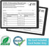 5 Pack CDC Vaccination Card Holder Immunization Record Vaccine Card Protector 3x4 Sleeve Covid Shot Card Protector Cover Clear Vinyl Plastic Sleeve (Black)