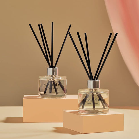 COCODOR Signature Reed Diffuser/Black Cherry / 6.7oz(200ml) / 1 Pack/Reed Diffuser, Reed Diffuser Set, Oil Diffuser & Reed Diffuser Sticks, Home Decor & Office Decor, Fragrance and Gifts