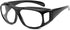 SHEEN KELLY Anti Blue Rays Glasses Fit Over Glasses Wrap Arounds Goggles Blue Light Blocking Reflection for computer Games Glasses TV