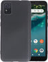 Ranyi for ZTE Avid 589 Case, ZTE Avid 589 Phone Case, Black Slim Flexible Silicone TPU Case with Reinforced Corners Shock Absorbing Resilient Rubber Protective Case Cover for ZTE Avid 589