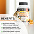 Turmeric Curcumin with BioPerine 1500mg - Natural Joint & Healthy Inflammatory Support with 95% Standardized Curcuminoids for Potency & Absorption - Non-GMO, Gluten Free Capsules with Black Pepper.