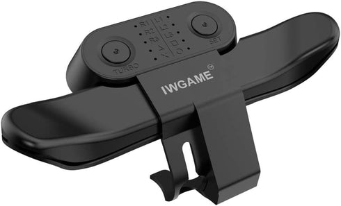 Paddles for PS4 Controller,IWGAME Controller Back Button Attachment