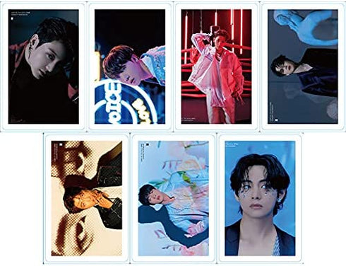 Bangtan Boys Map of the Soul One Albums Merchandise 54 pcs Photocards Birthday Party Gift for Army Girls and Boys
