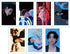 Bangtan Boys Map of the Soul One Albums Merchandise 54 pcs Photocards Birthday Party Gift for Army Girls and Boys