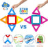 Upgraded Magnetic Blocks Tough Building Tiles STEM Toys for 3+ Year Old Boys and Girls Learning by Playing Games for Toddlers Kids Toys Compatible with Major Brands Building Blocks - STARTER SET